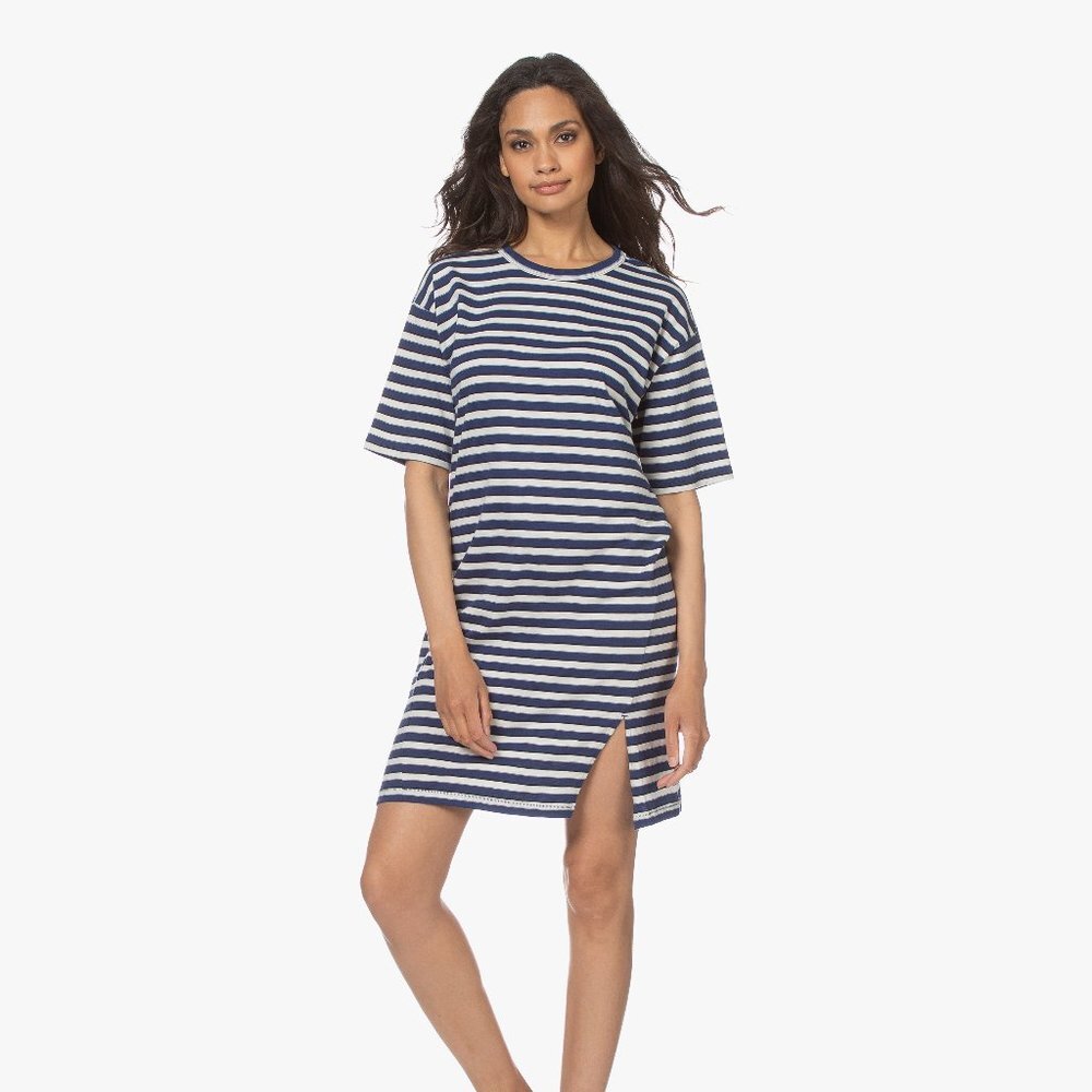 NWT rag & bone The Slub Striped Pima Cotton Dress